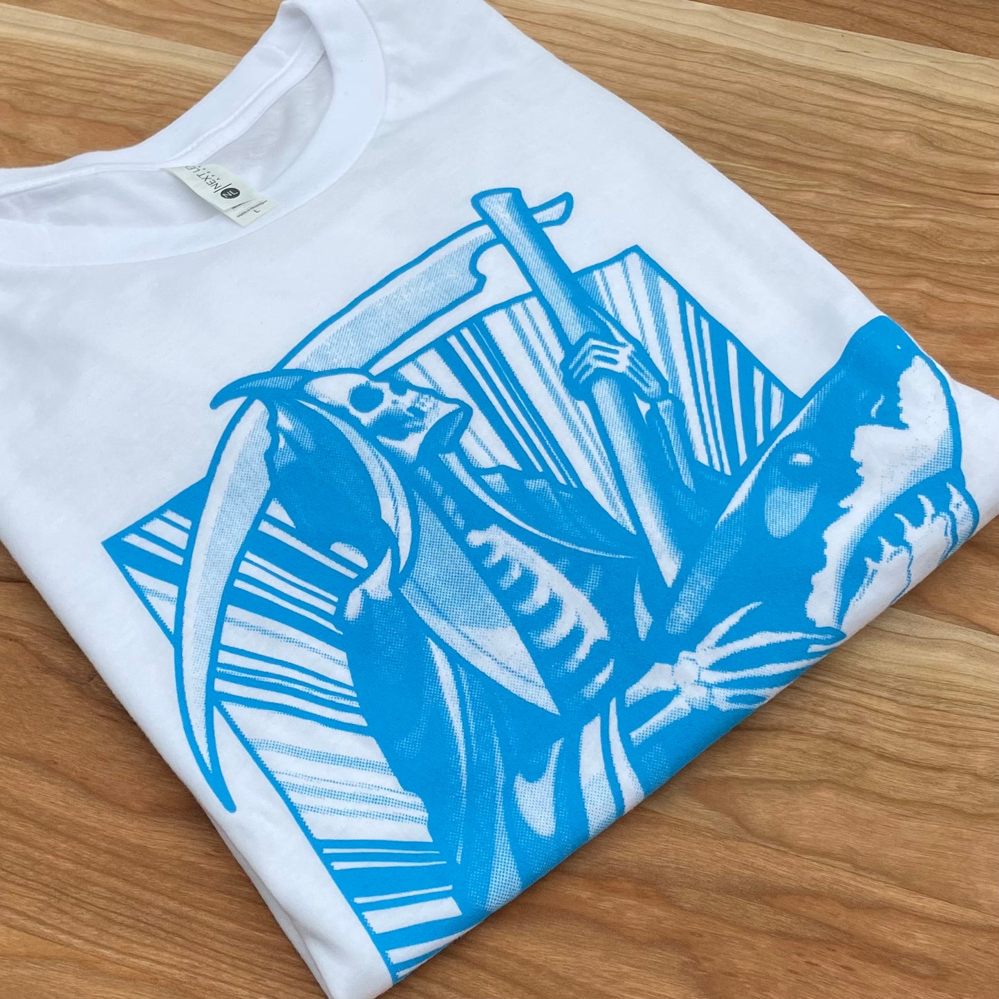 Reaper tee (white) LIMITED RUN