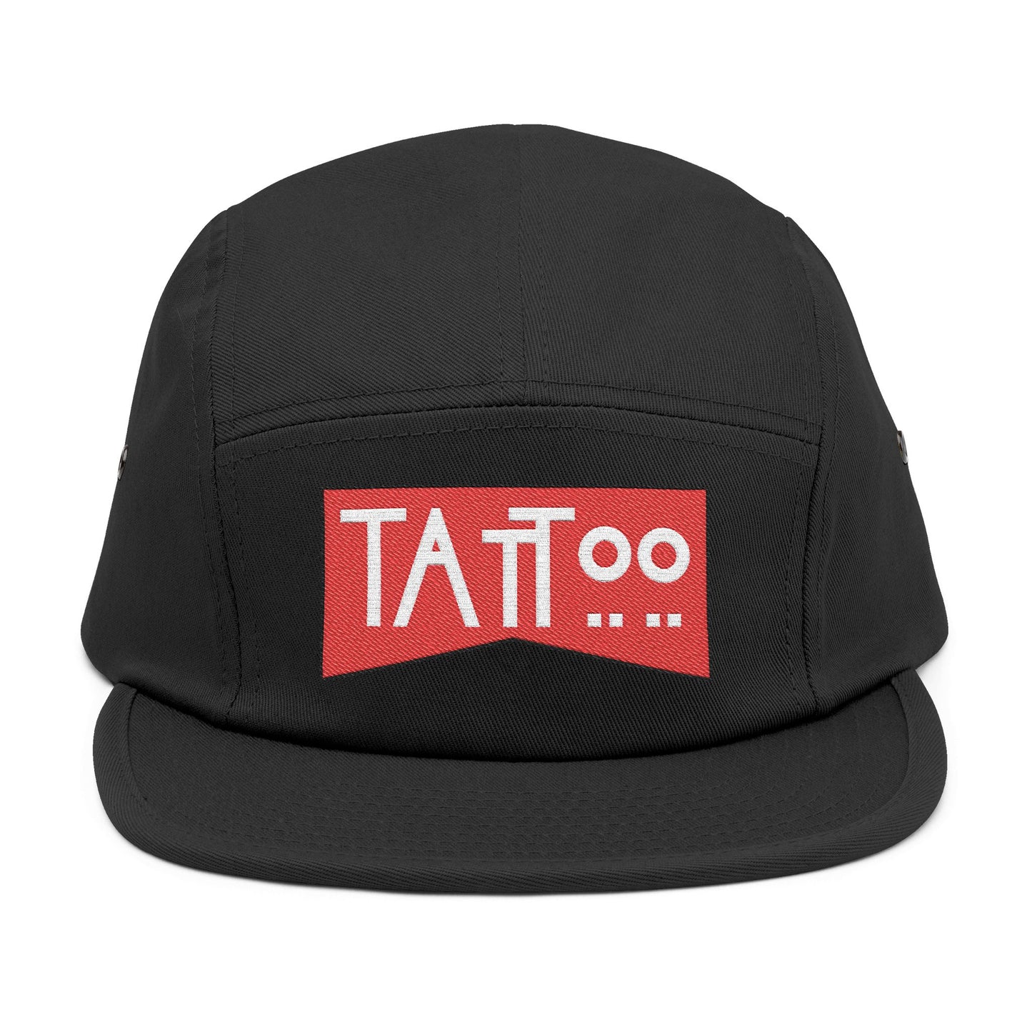 5 Panel Cap (Embroidered Tattoo Marlboro Mash Up)