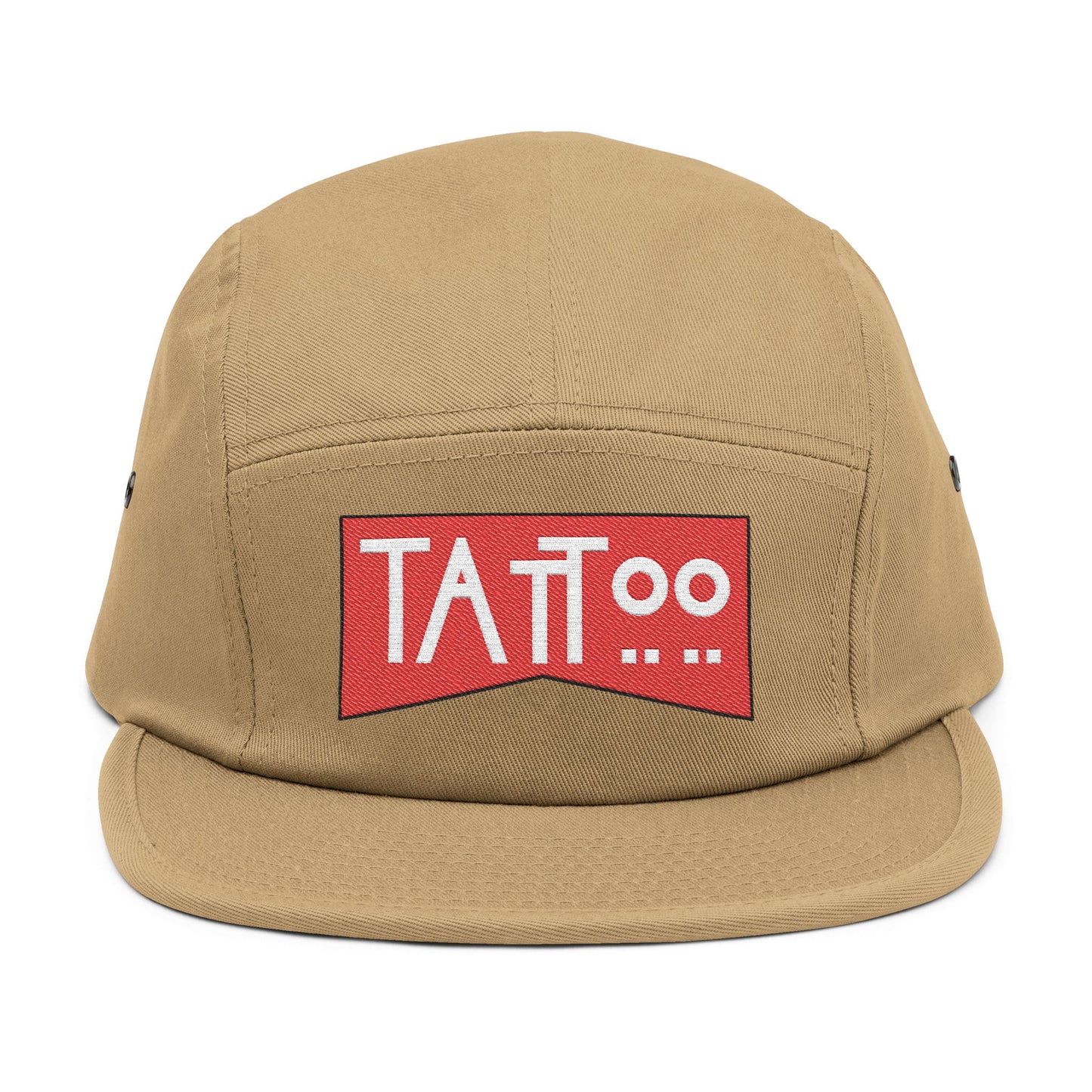 5 Panel Cap (Embroidered Tattoo Marlboro Mash Up)