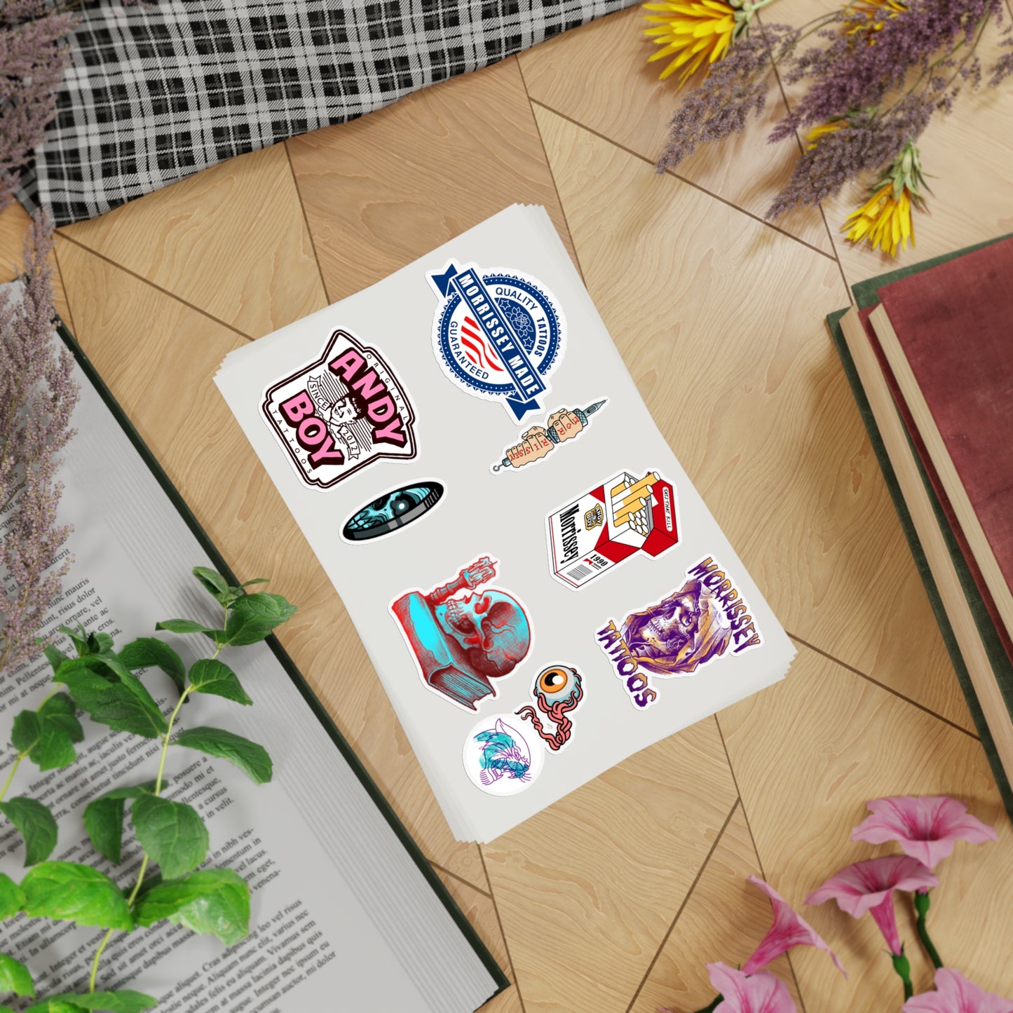 Sticker Sheet Bundle, 5pcs